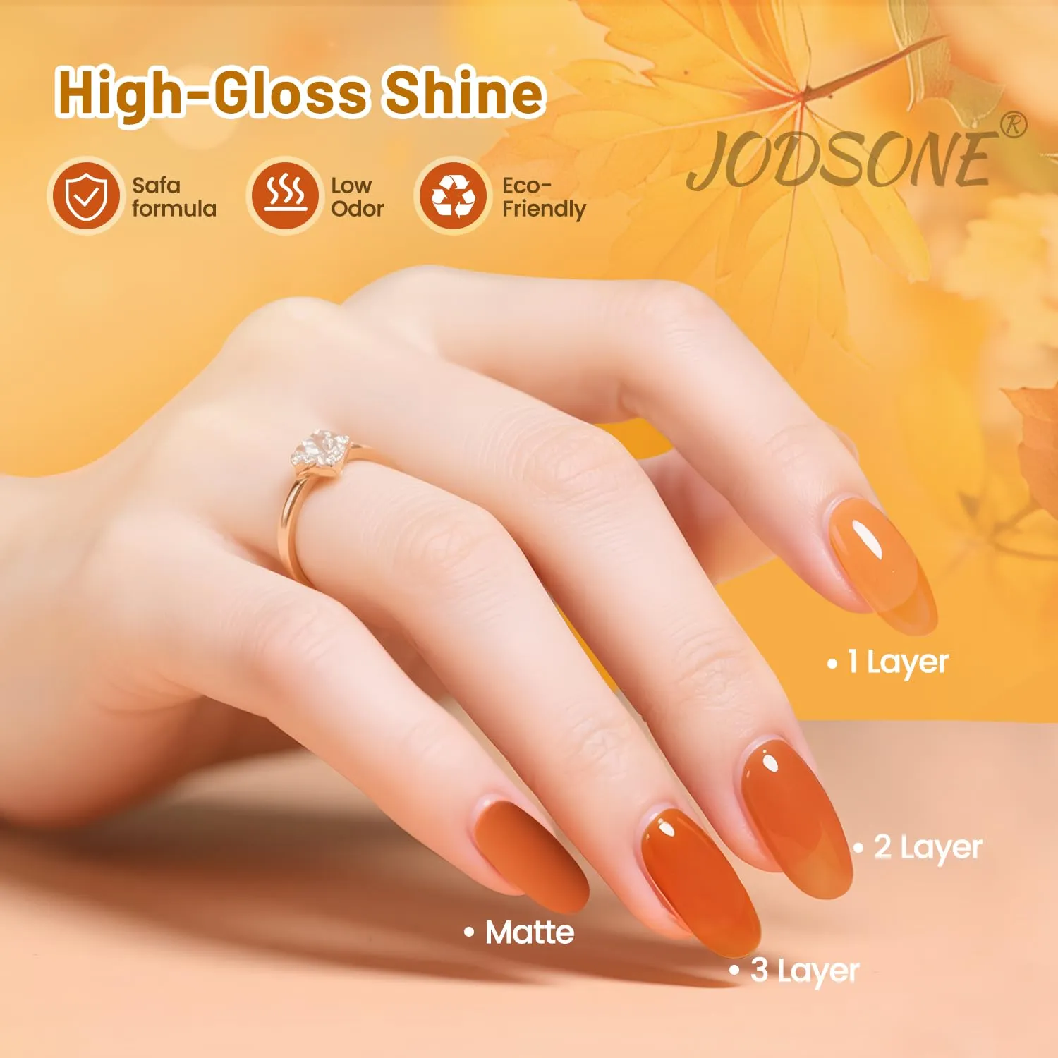 Jodsone Autumn Jelly smalto gel 6x10ml effetto gelatina