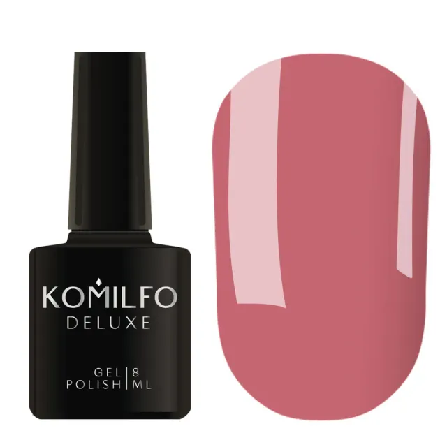 Komilfo Deluxe Series D056 smalto semipermanente 8ml corallo scuro