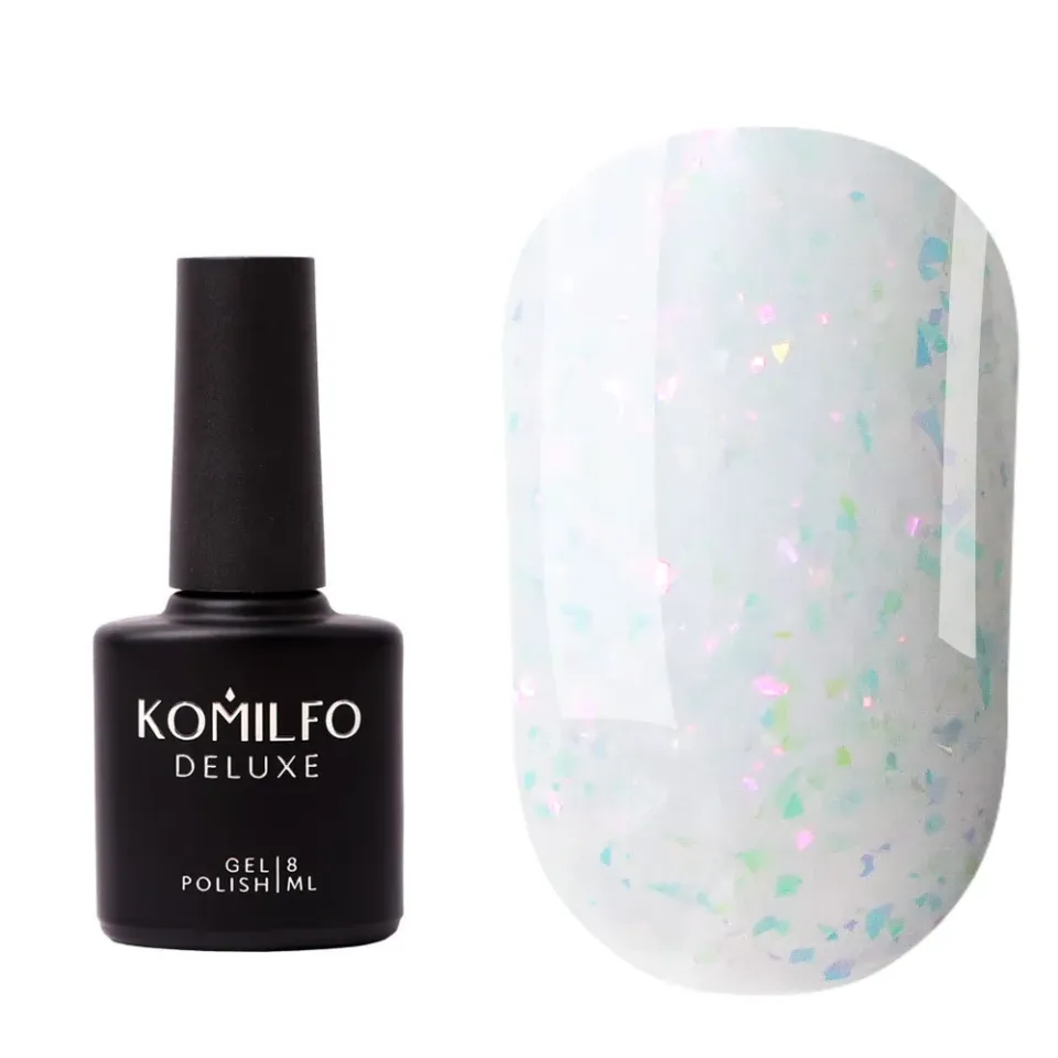 Komilfo Aurora Base 002 base smalto 8ml con foglia