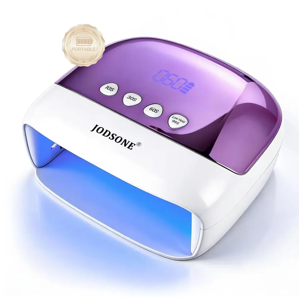Jodsone lampada LED unghie ricaricabile specchio 24 led