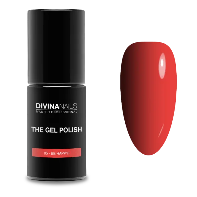Diva Nails The Gel Polish 05 Be Happy semipermanente 8ml fluo