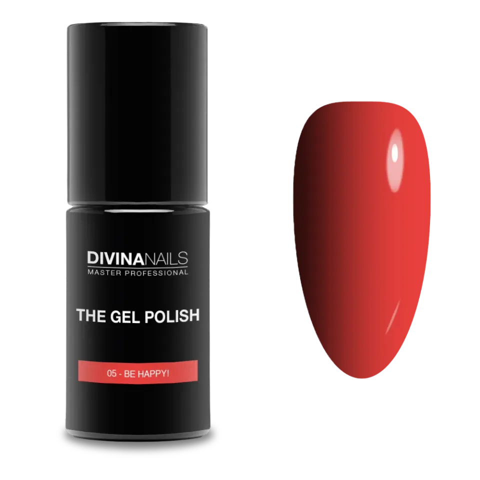 Diva Nails The Gel Polish 05 Be Happy semipermanente 8ml fluo