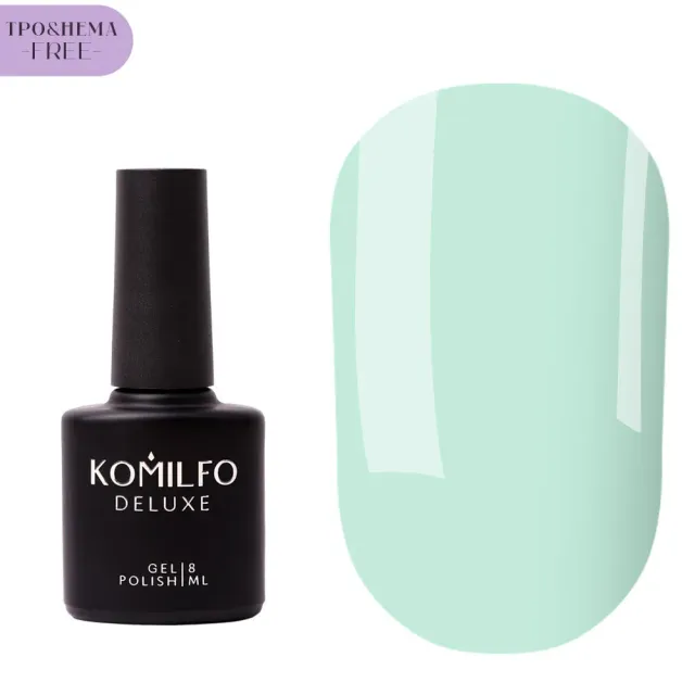 Komilfo Royal Mint base unghie menta HEMA free 8 ml