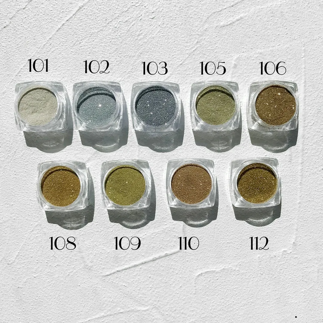 Komilfo Spangles 107 glitter unghie oro 2,5 g