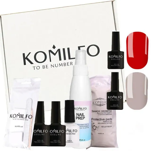 Komilfo Quick Start kit smalto semipermanente senza lampada
