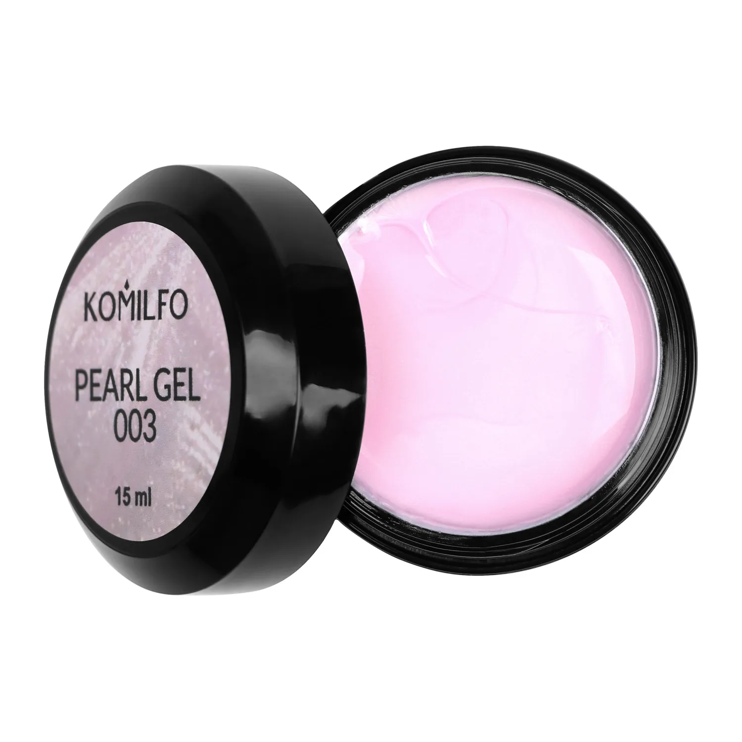Komilfo Pearl Gel 003 gel unghie 15 ml perla delicata