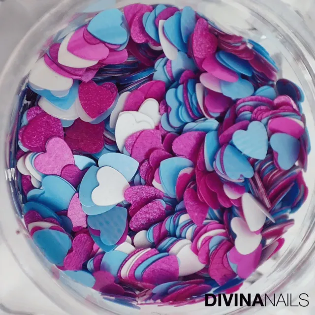 Diva Nails Colour Heart 04 decorazioni unghie cuori 2g
