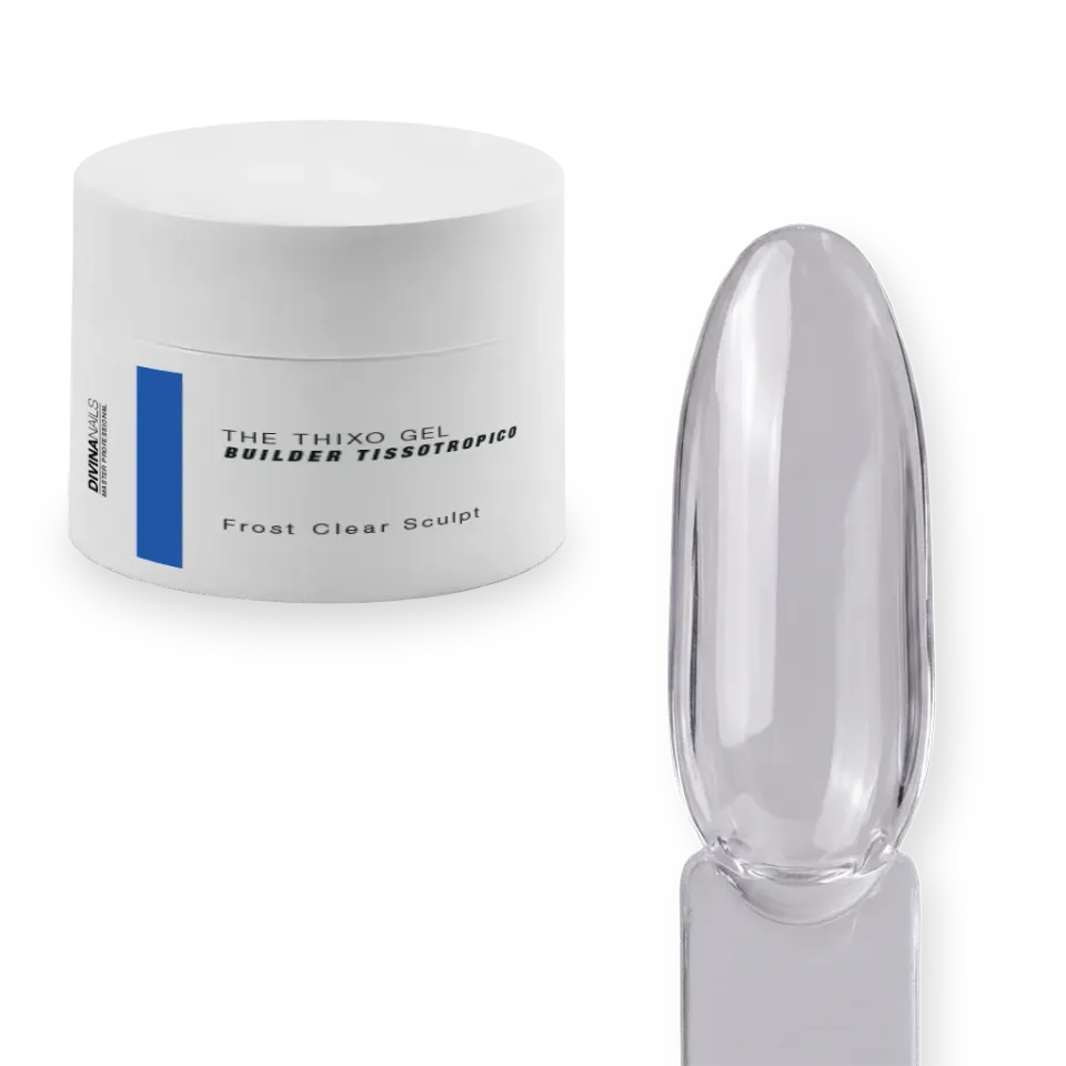 Diva Nails The Thixo Gel Frost Clear Sculpt gel 50ml tissotropico