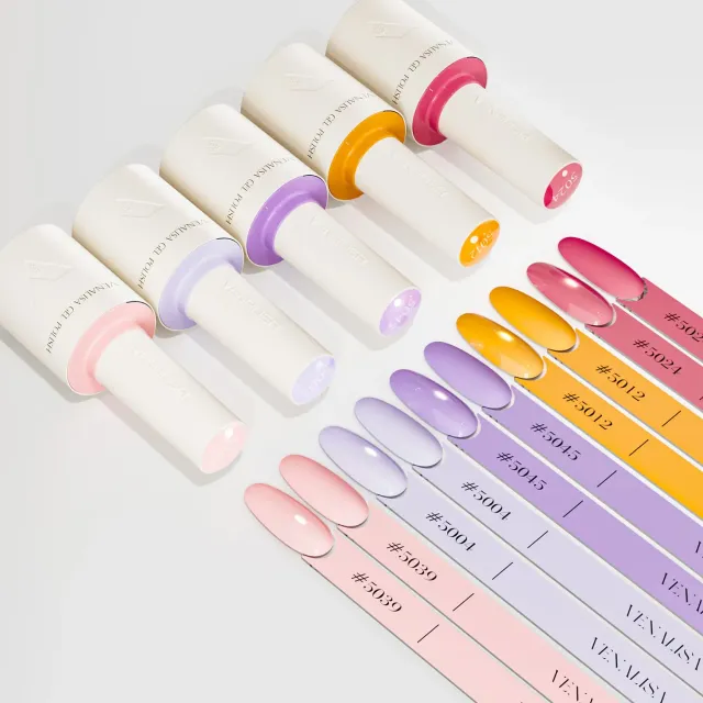 Venalisa Sunset Mirage smalto gel 5 colori 10ml hema free