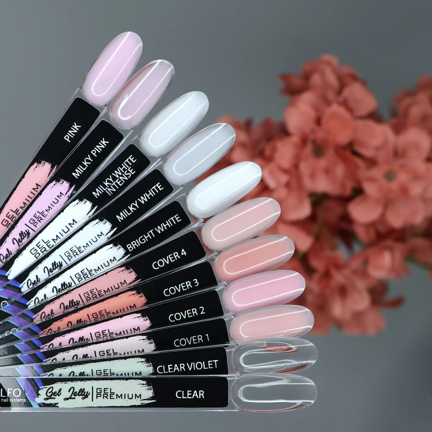 Komilfo Gel Jelly Bright White Violet gel unghie 30 g