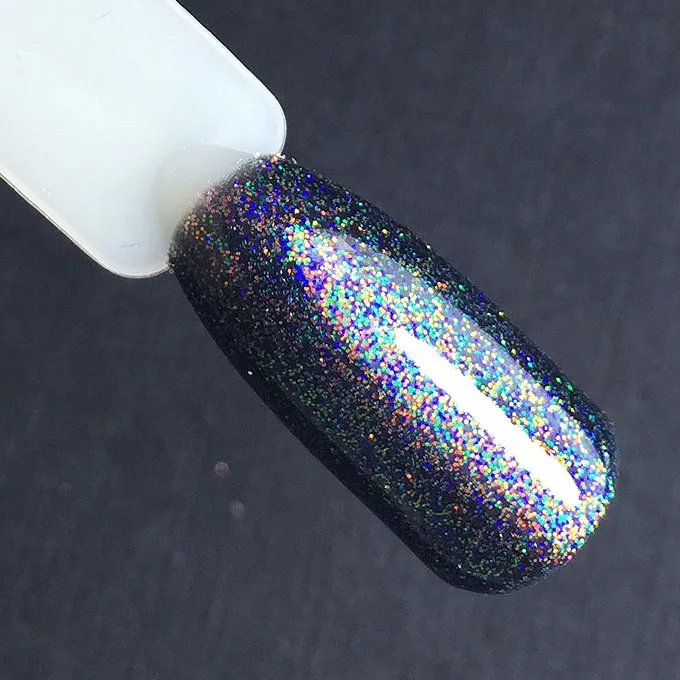 Komilfo 021 glitter unghie bianco multicolor 0,1 mm 2,5 g