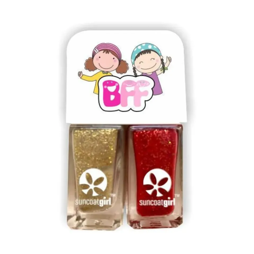 Suncoatgirl Sunkissed duo smalto bambini 2x5ml oro glitter