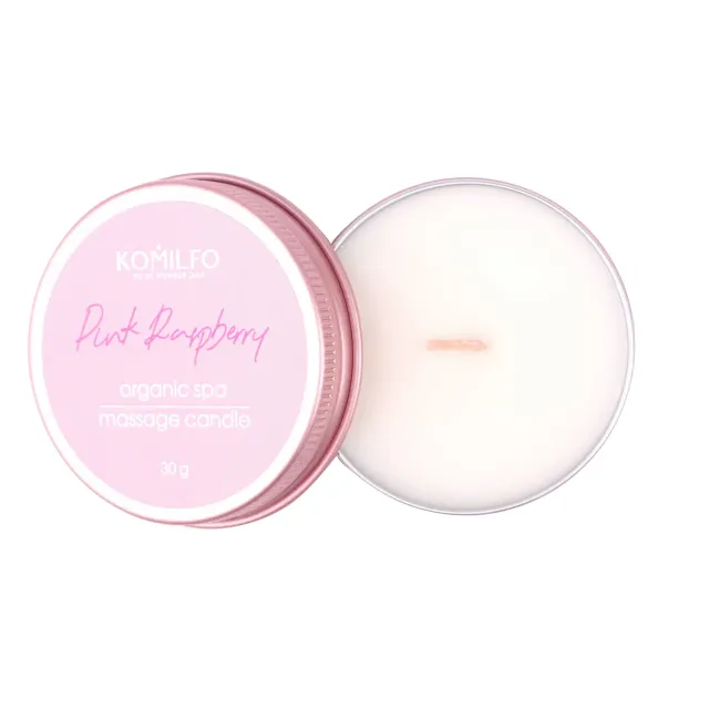 Komilfo Massage Candle candela massaggio 30 g lampone