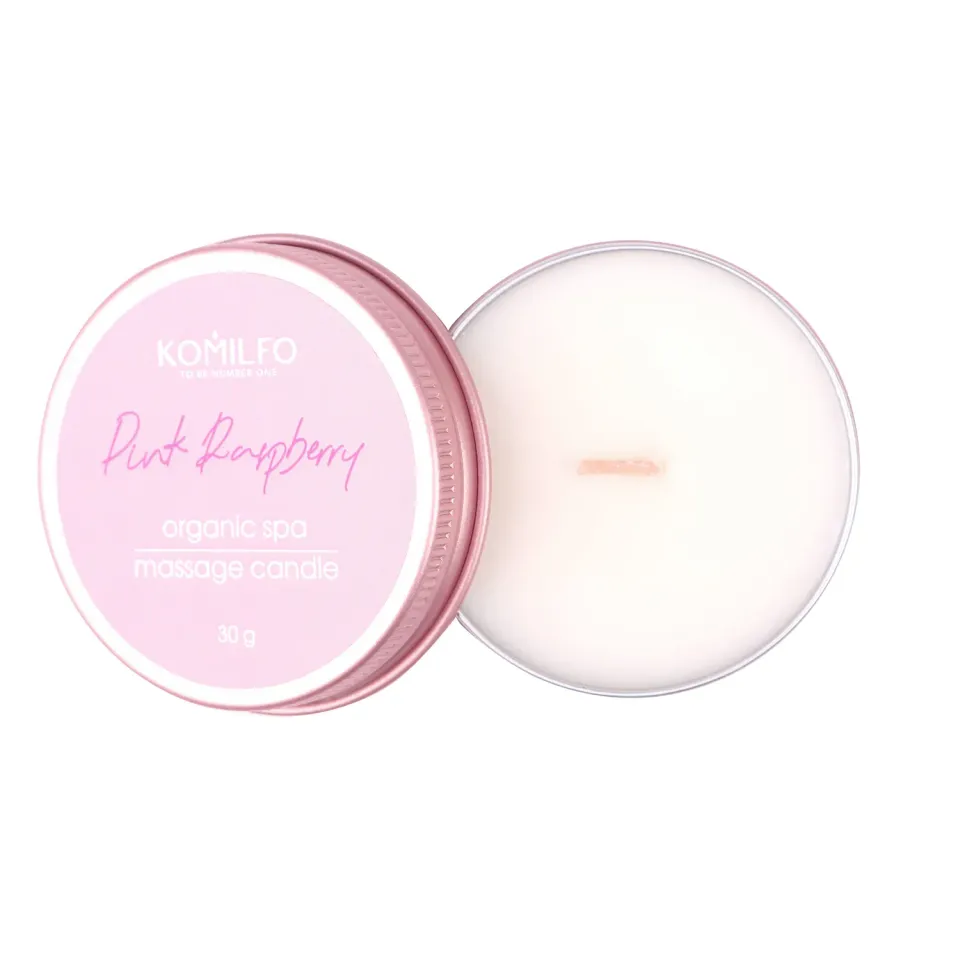 Komilfo Massage Candle candela massaggio 30 g lampone
