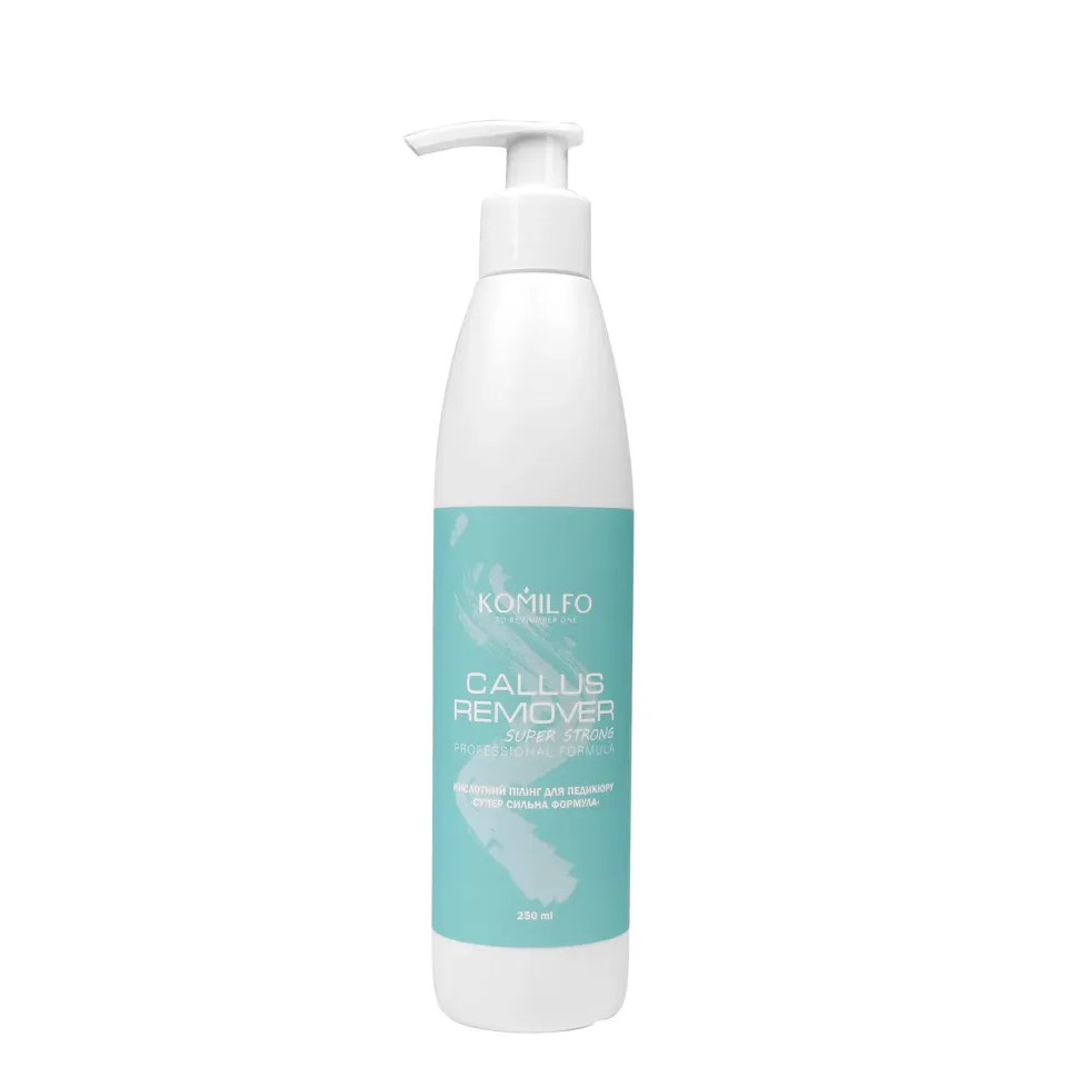 Komilfo Super Strong Formula callus remover pedicure 250 ml