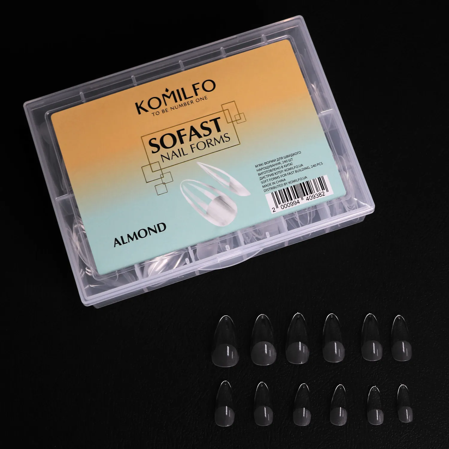 Komilfo SoFast Almond dual form mandorla 240 pz