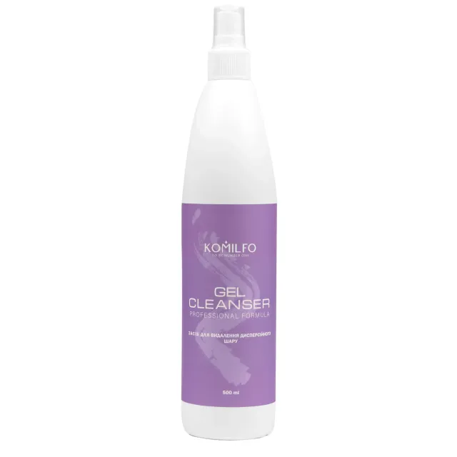 Komilfo Gel Cleanser sgrassatore unghie 500 ml pesca
