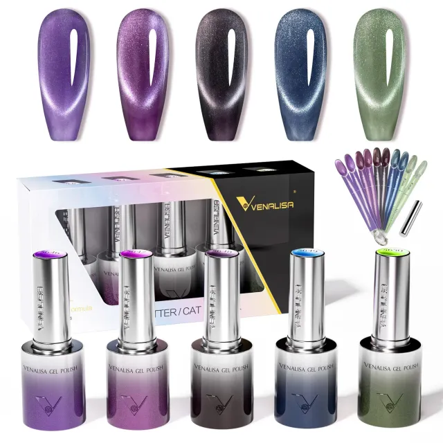 Venalisa Galaxy Cat Eye GC10 Smalto Magnetico Effetto 3D