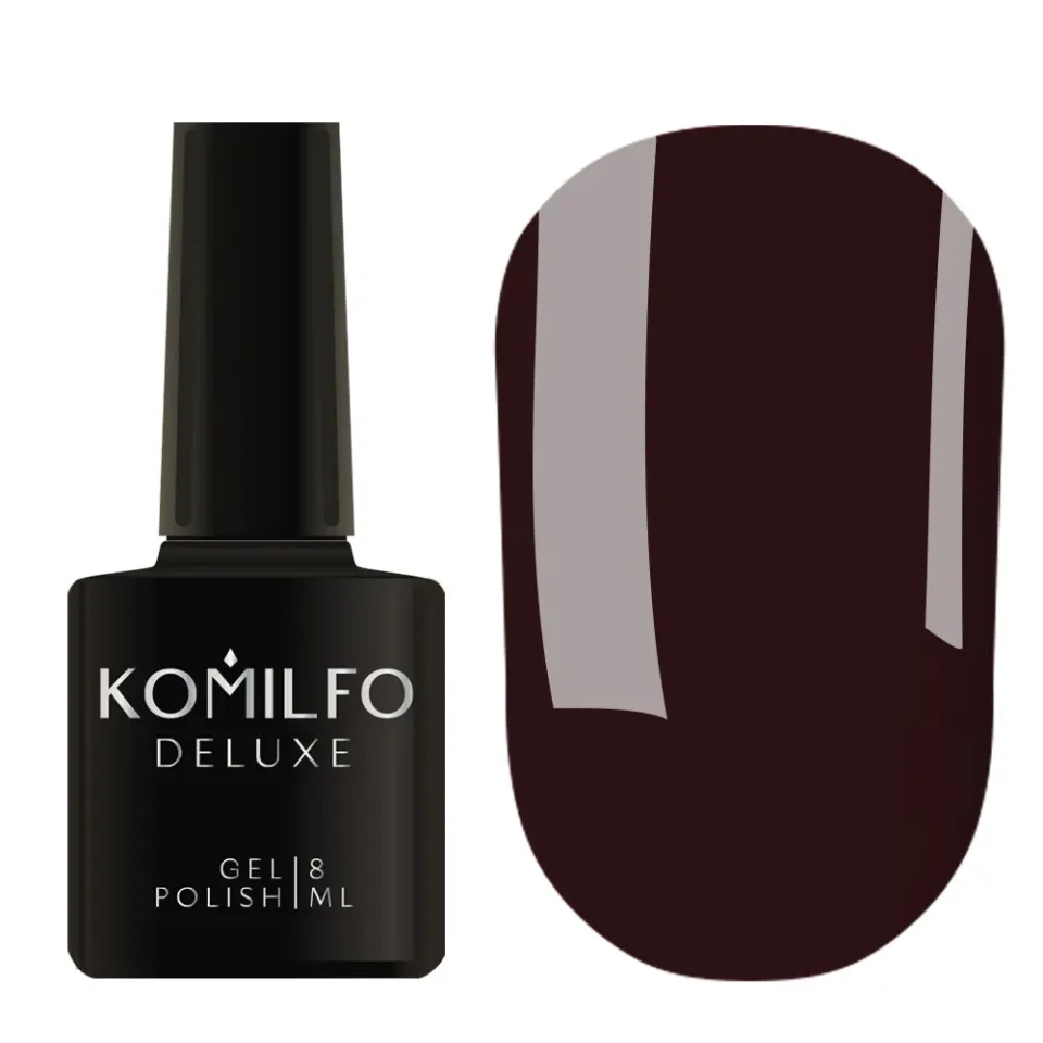 Komilfo Deluxe Series D229 smalto semipermanente 8 ml bordeaux
