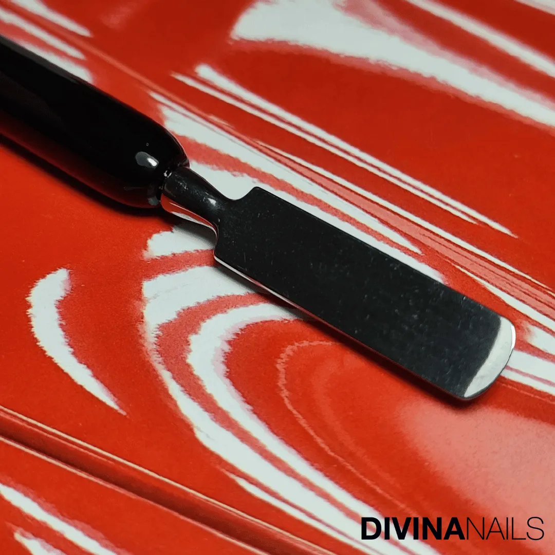 Diva Nails N.6 doppio pennello acrylgel ovale spatola