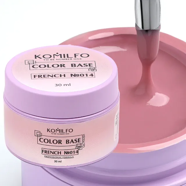 Komilfo Color Base French 014 base 30 ml HEMA/TPO free