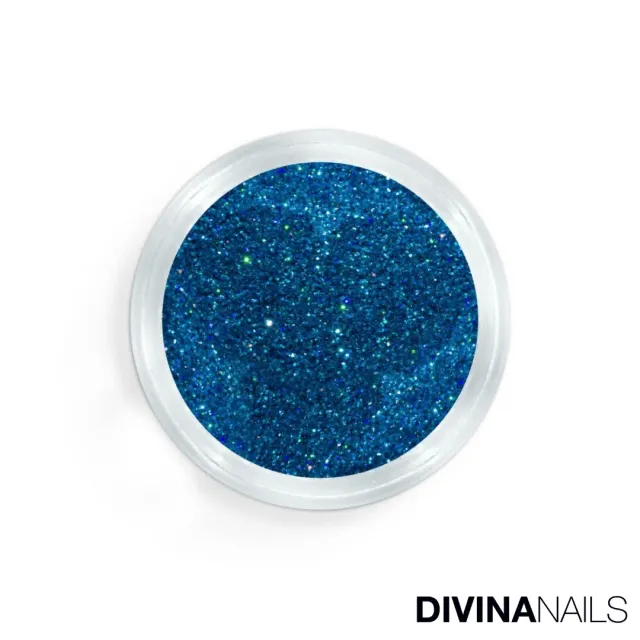 Diva Nails Crystal Holo Blue Green glitter unghie 2g olografico