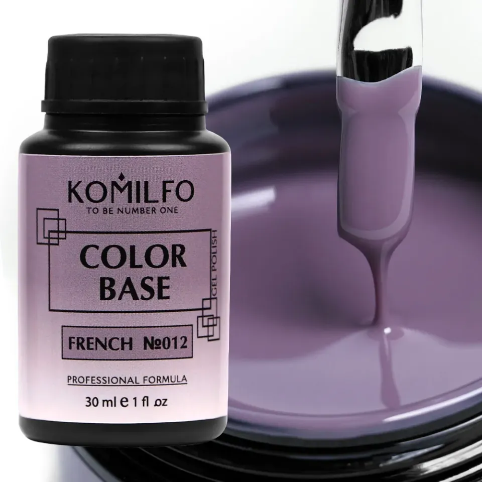 Komilfo Color Base French 012 base semipermanente 30 ml coprente