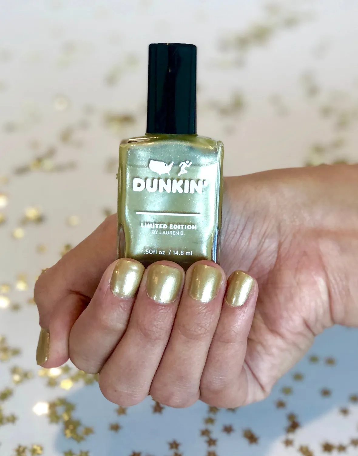 Lauren B Beauty Glow Gold smalto oro edizione limitata