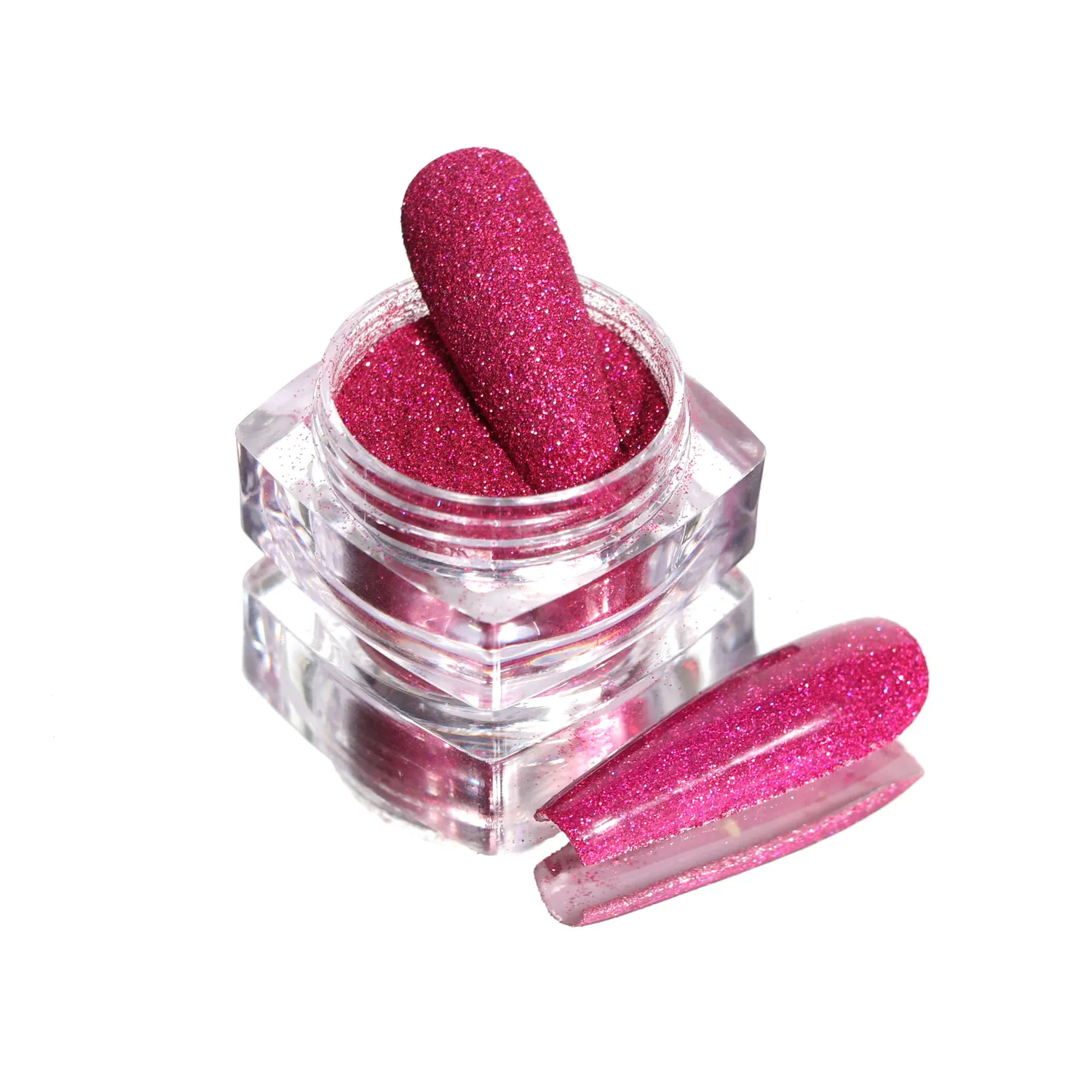 Komilfo Spangles 006 glitter unghie 2,5g rosa olografico