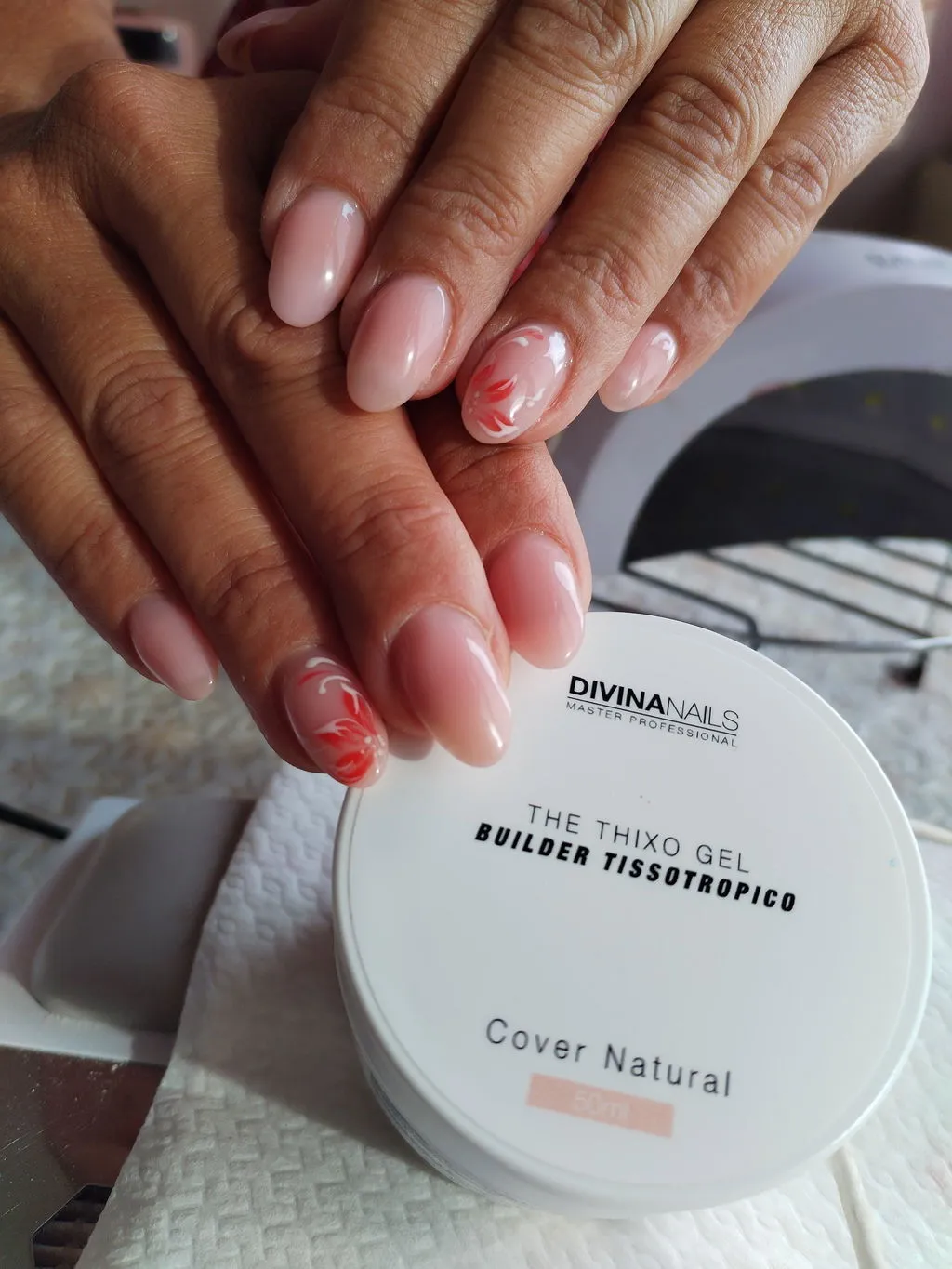 Diva Nails The Thixo Gel Cover Natural Tissotropico 50ml