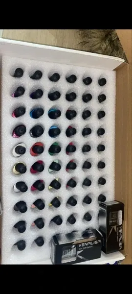 Venalisa VIP3 Kit Smalti Semipermanenti 60 Colori 7,5ml