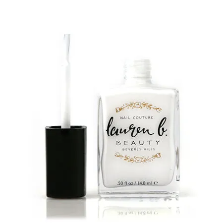 Lauren B Beauty HollywoodLand smalto bianco vegan 7-free