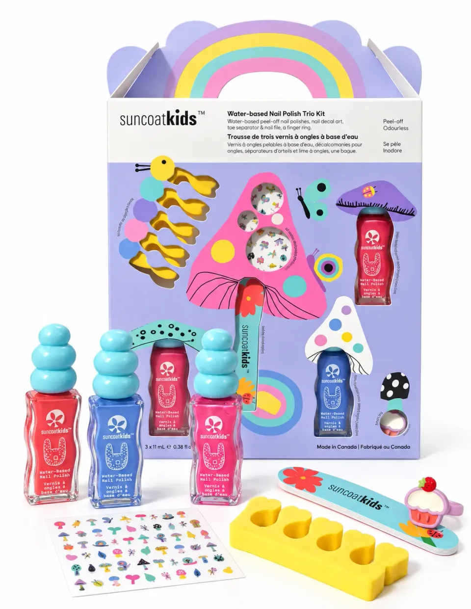 Suncoatgirl Paint'n Play Trio kit smalto bambine 3x11,4 ml