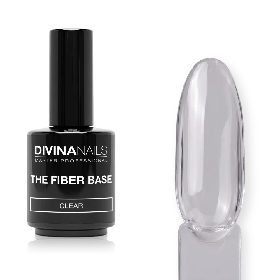Diva Nails The Fiber Base 01 Clear base semipermanente 15ml