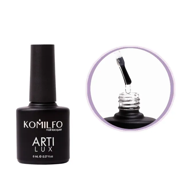 Komilfo ArtiLux UV Top Smalto Unghie Effetto Gel 8 ml