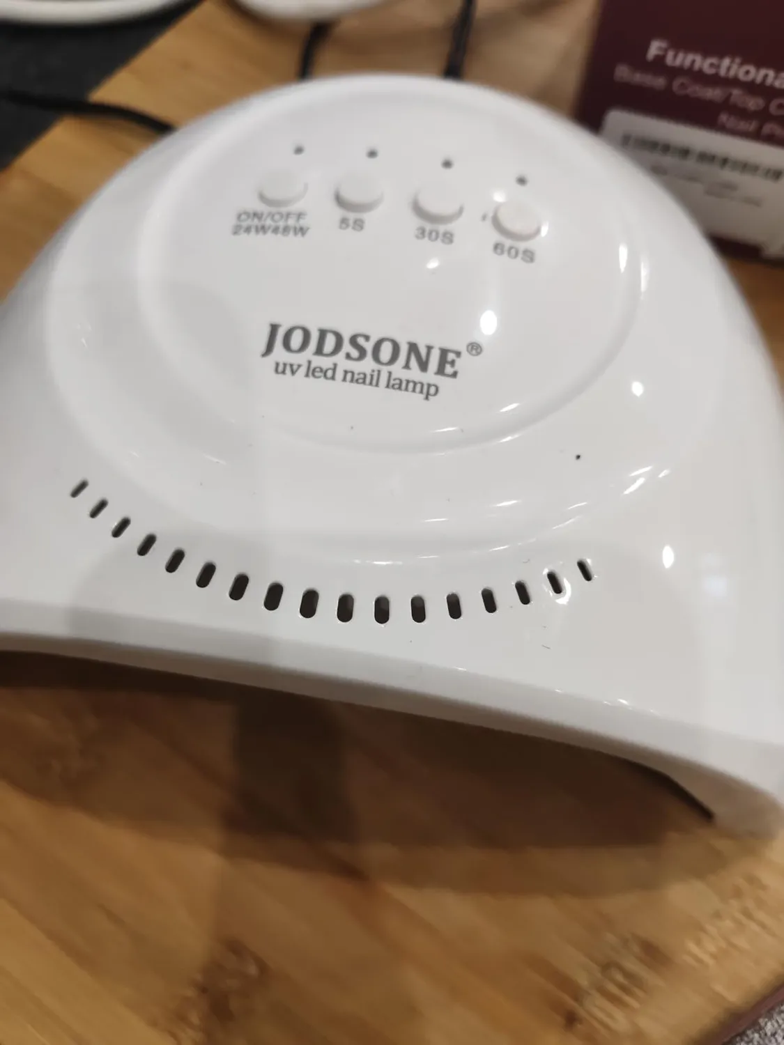 Jodsone lampada unghie UV LED 30 LED bianca timer 60s