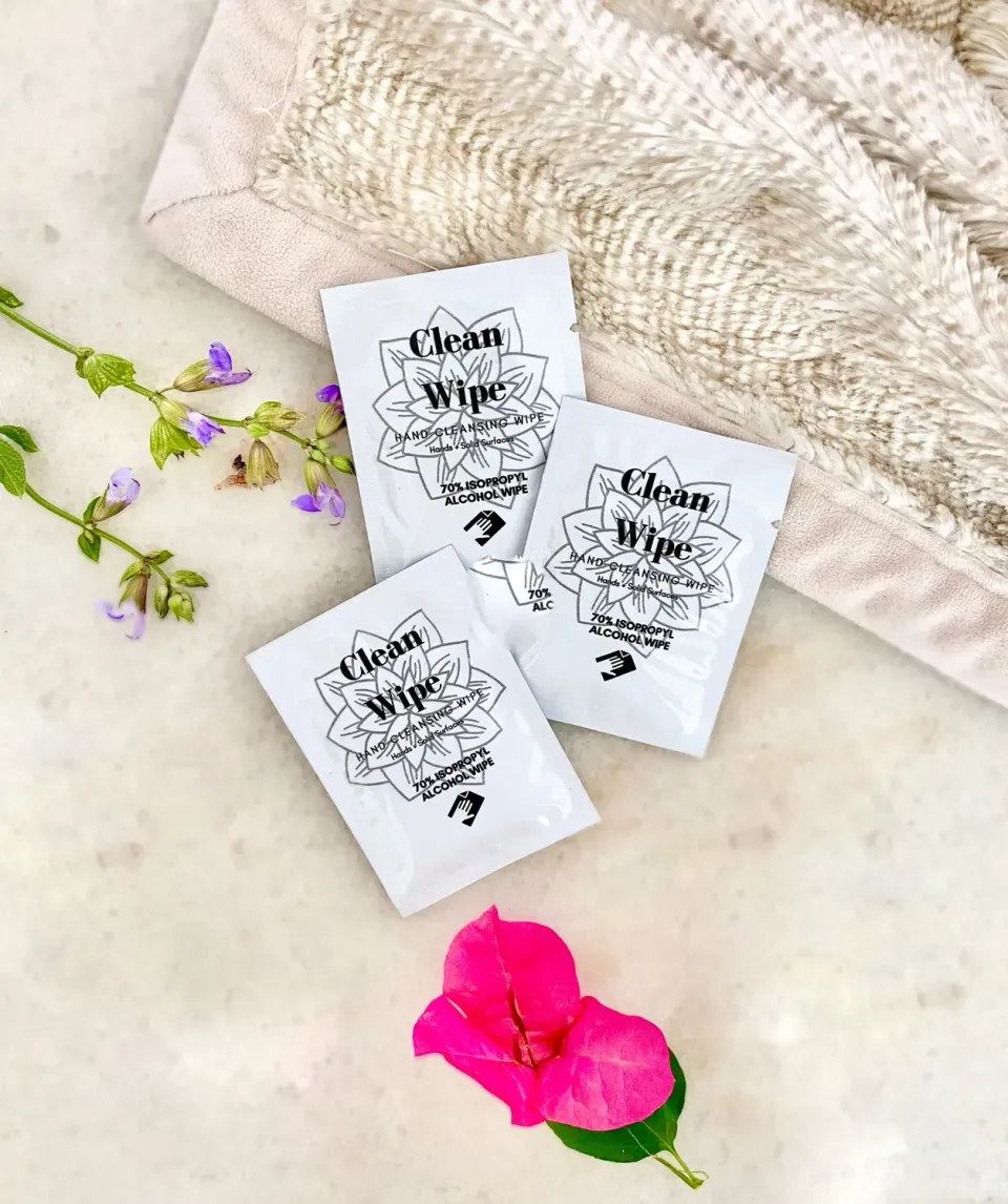 Lauren B Beauty salviette mani e unghie alcol 10 pezzi