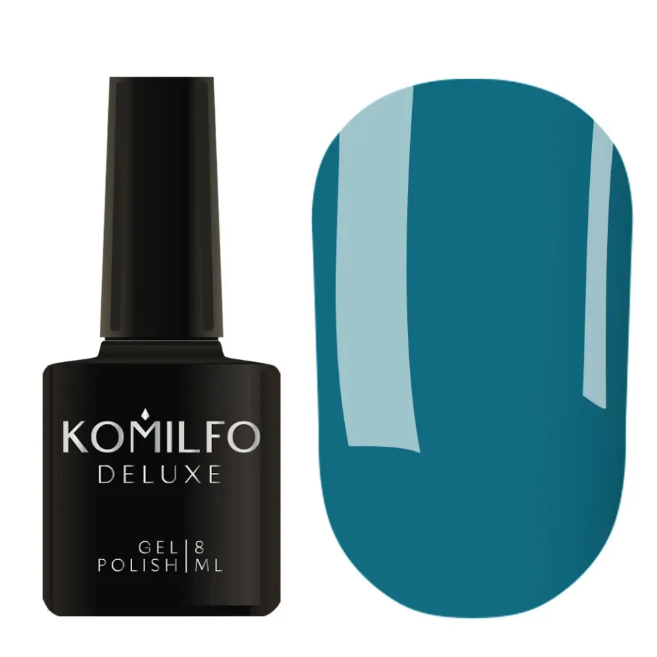 Komilfo Deluxe D219 smalto semipermanente 8 ml turchese