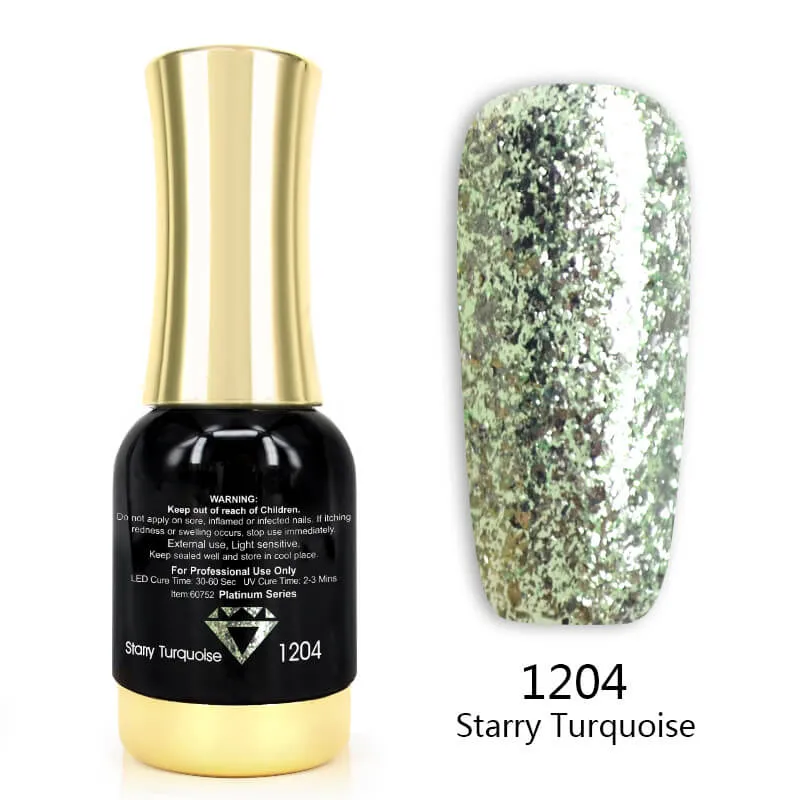 Venalisa Platinum smalto gel glitter 12ml coprente