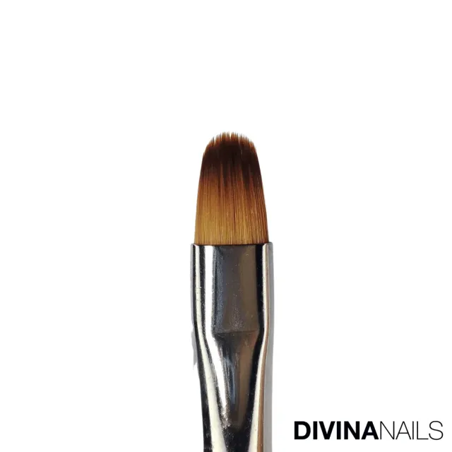 Diva Nails Pennello N.6 Acrylgel a mandorla sintetico