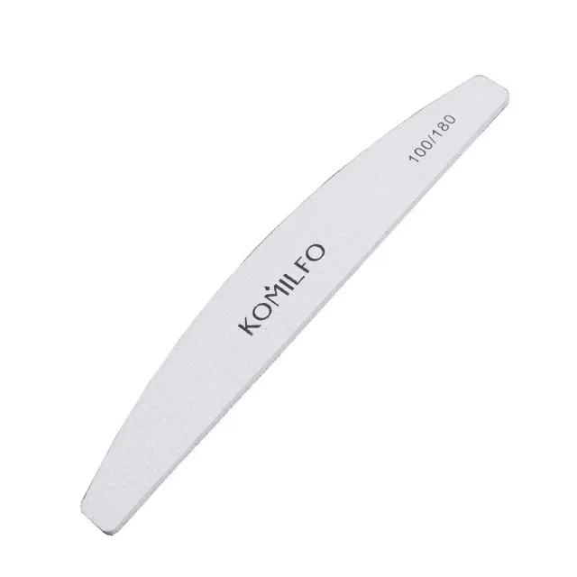 Komilfo Lima mezzaluna lima unghie grigia 100/180 18 cm