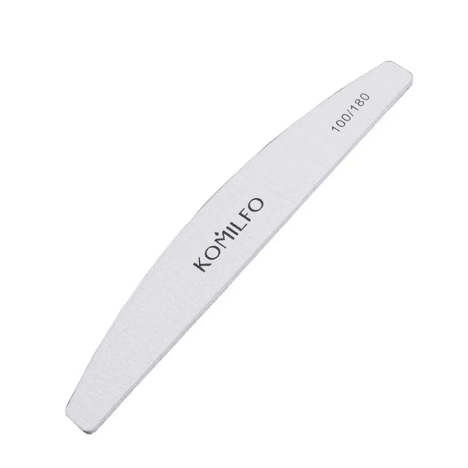 Komilfo Lima mezzaluna lima unghie grigia 100/180 18 cm