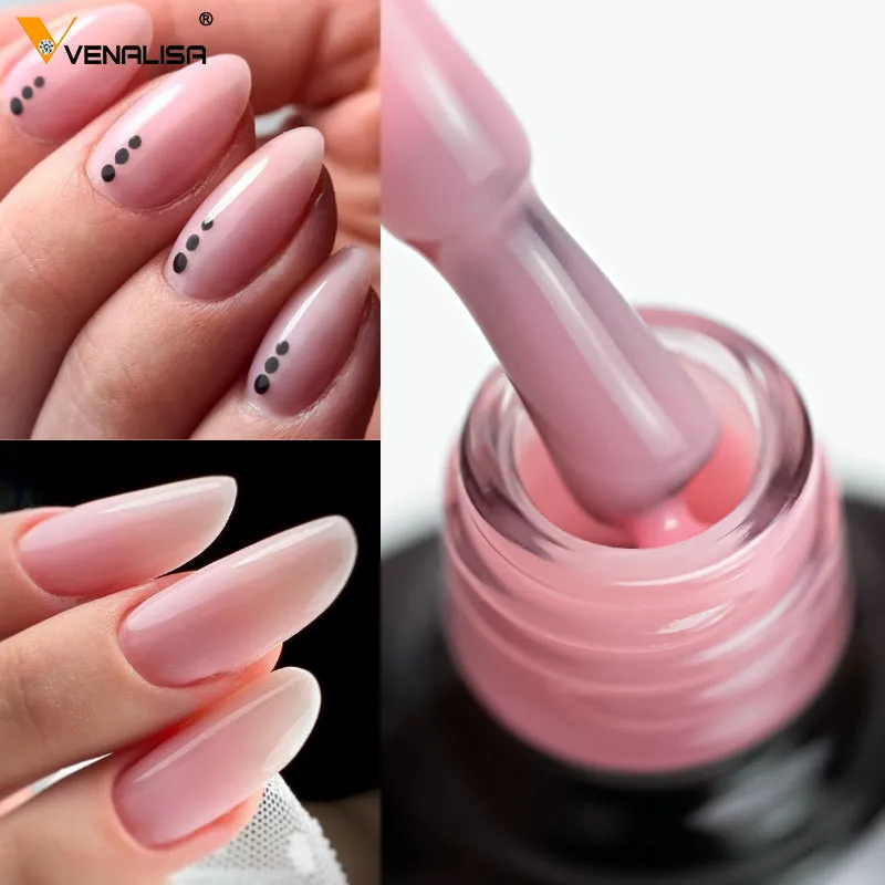 Venalisa H451 rubber base colorata semipermanente 12 pezzi