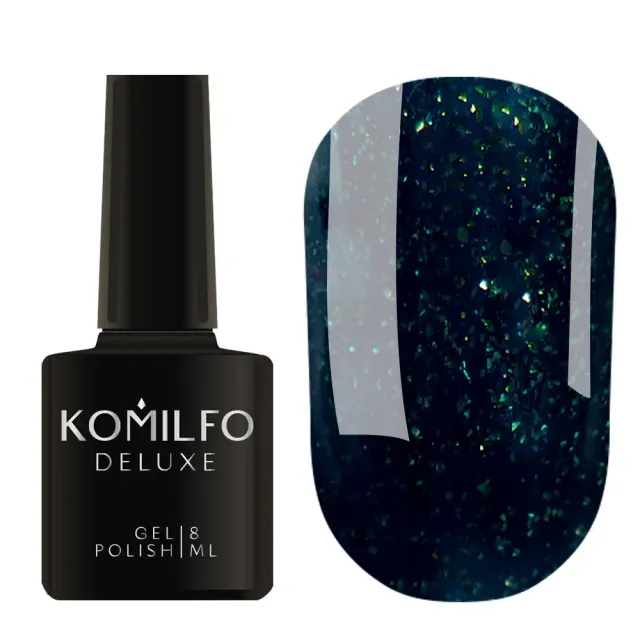 Komilfo Deluxe D156 smalto semipermanente 8 ml verde