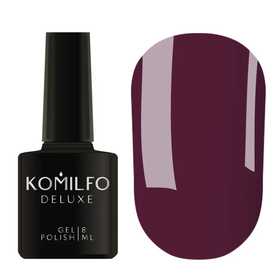 Komilfo Deluxe Series D104 smalto semipermanente 8 ml melanzana