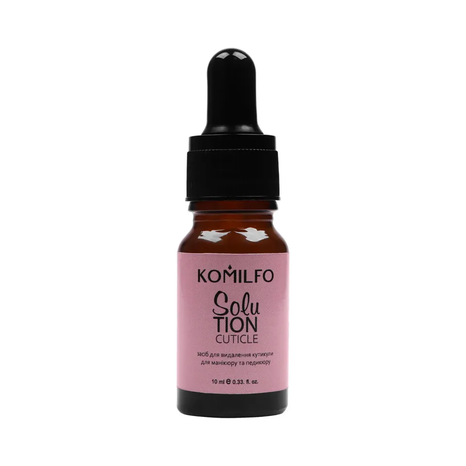 Komilfo Solution Cuticle Remover rimuovi cuticole alcalino 10 ml