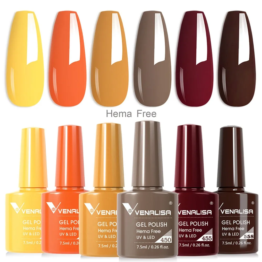 Venalisa Amber Mirage set smalto semipermanente 6x7,5ml hema free