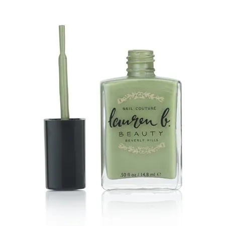 Lauren B Beauty Mandeville Maven smalto verde salvia vegano