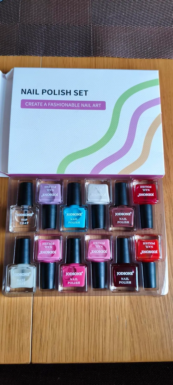 Jodsone kit 100 smalti gel semipermanente base top multicolore
