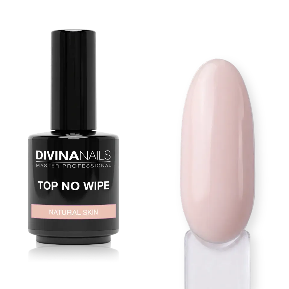 Diva Nails Top Natural Skin No Wipe top nude 15ml